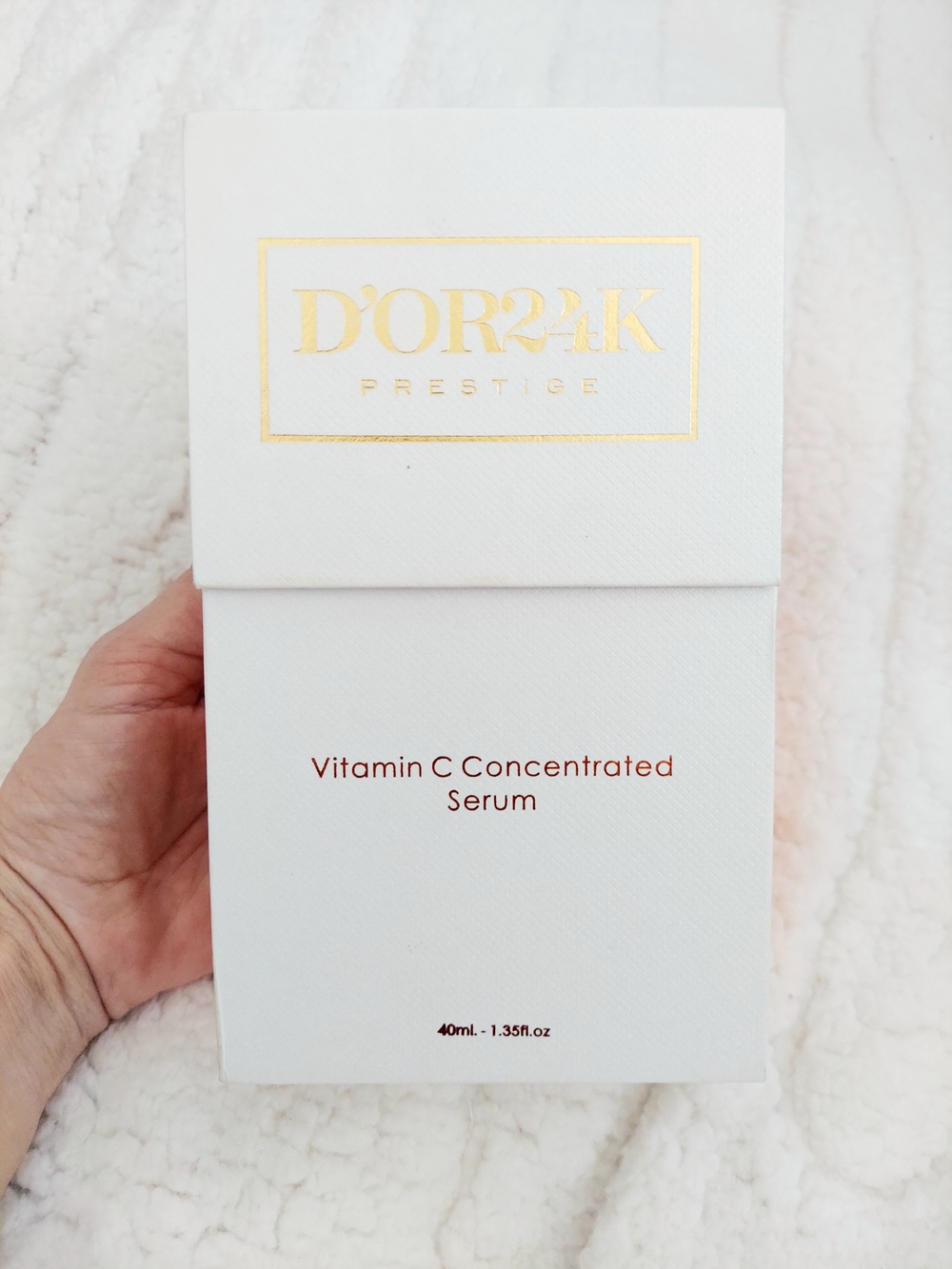 D'OR24K Gold Prestige Vitamin C Serum 40ML Designer Anti-Aging Face Serum NWT